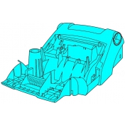 Корпус до аератору Gardena EVC 1300