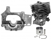 Циліндр, поршень D35, картер до мотокос Hu 124, 125, 128, JO 2126, 2128, McCulloch, Хуск (5450033-78)