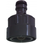 Коннектор с автостопом для водозаборных колонки и коннектора Gardena 8250-20, 8254-20, Хуск (5293019-02)