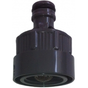 Коннектор с автостопом для водозаборных колонки и коннектора Gardena 8250-20, 8254-20