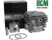 Поршневая Hyway D50 Nikasil для бензопил Hu 372 XP, JO CS2171, Хивей (CK000063)