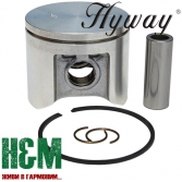 Поршень Hyway D47 для бензопил Hu 359, JO CS2159, Хивей (PK000045)