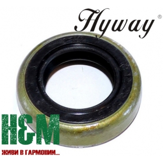 Сальник коленвала Hyway 12x20x5 для бензопил St MS 240, 260, 340, 360