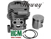 Поршневая Hyway D51 Nikasil для бензорезов Hu K750, K760, Хивей (CK000080)