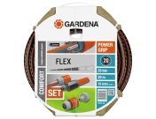 Шланг садовый поливочный Gardena Flex Comfort, 1/2", 20, комплект, Гард (18034-20.000.00)