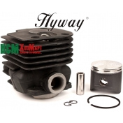 Поршнева Hyway D48 Nikasil MoS2 до бензопил Husqvarna 362, 365