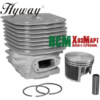 Поршнева Hyway D60 Nikasil MoS2 до бензорізів Husqvarna 3120K, 3122K, K1250, K1260 Поршнева Hyway D60 Nikasil MoS2 до бензорізів Husqvarna 3120K, 3122K, K1250, K1260