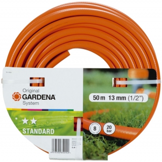 Шланг садовый поливочный Gardena ПВХ Standard, 1/2", 50