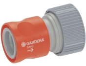 Коннектор с автостопом Gardena Profi Maxi-Flow, 3/4" - 1/2"