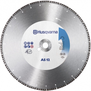 Алмазный диск Husqv AS 12, 14"/350, 1"/20