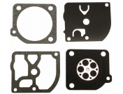 Комплект мембран карбюратора Zama C1Q для мотокос и кусторезов, воздуходувок Hu, JO