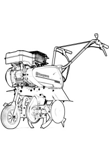 Запчастини до культиваторів Husqvarna