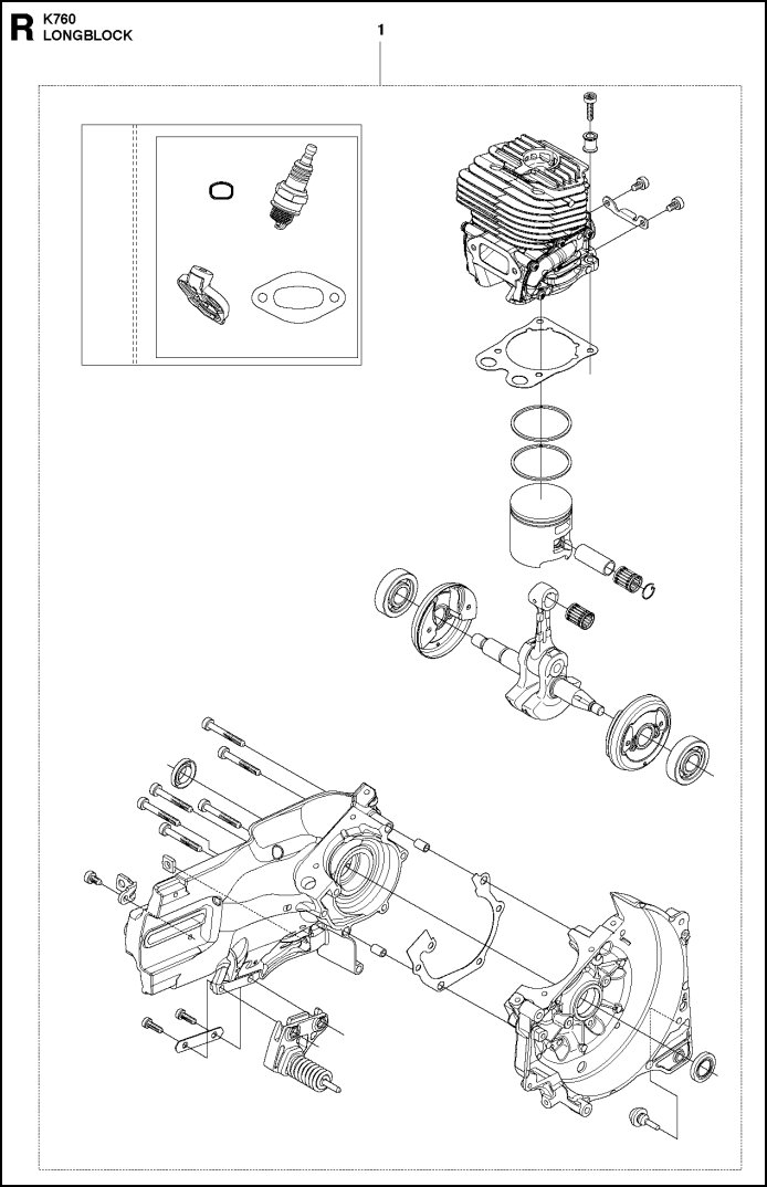 Коленчатый вал Hu K 760