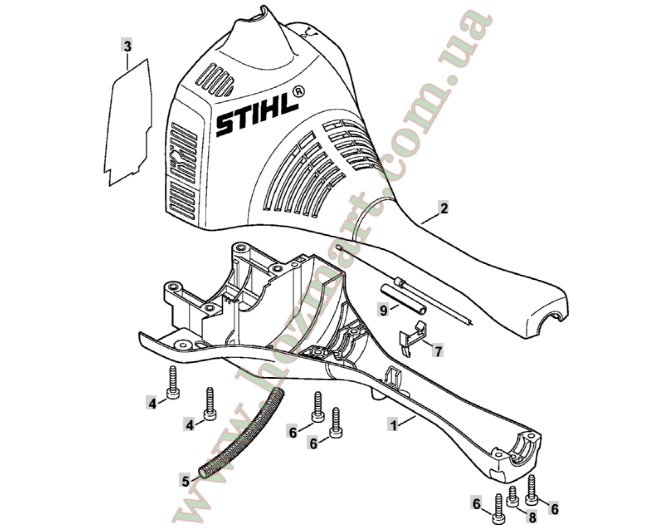 Картер Stihl FS 55