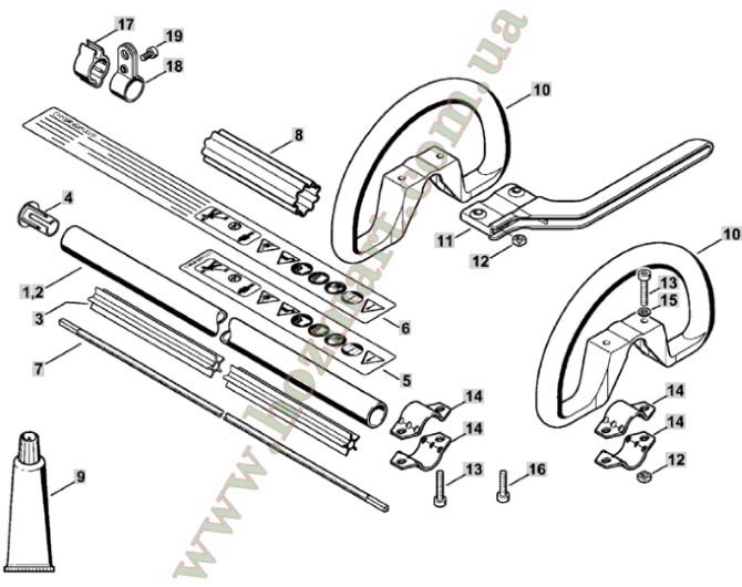 Штанга Stihl FS 55